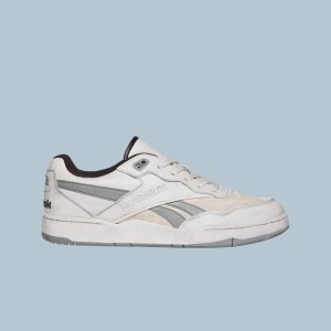 Reebok BB 4000 Ii Vintage Men's Basketball Shoes White Light Grey | VUZ7766PS