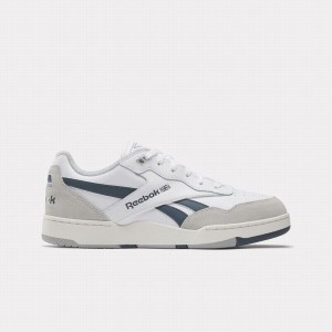 Reebok BB 4000 Ii Women's Basketball Shoes White Blue | OJJ6488RC