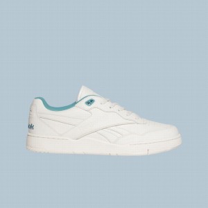 Reebok BB 4000 Ii Women's Basketball Shoes White Blue | EGE2391JW