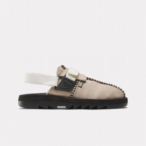 Reebok Beatnik Women's Lifestyle Shoes Beige Black Dark Brown | NQI8271NY