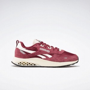 Reebok Classic Leather Hexalite Men's Shoes Burgundy White | OHW6559AU