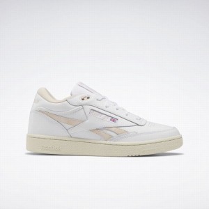 Reebok Club C 85 Mid Ii Revenge Men's Shoes White | TEX6871IP