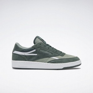 Reebok Club C 85 Vintage Men's Shoes Green White | HSN7663YH