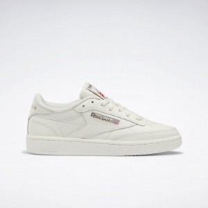 Reebok Club C 85 Women's Shoes White Rose Gold | AHY6735YZ