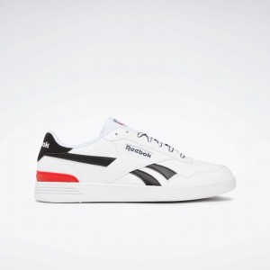 Reebok Court Advance Clip Men's Lifestyle Shoes White Black Red | HZW8979IB