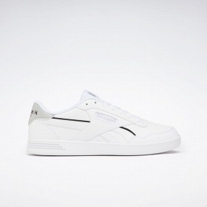Reebok Court Advance Vegan Women's Lifestyle Shoes White Black Grey | JSN6879KX