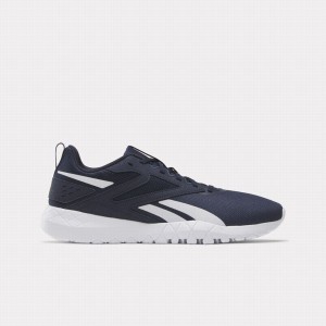 Reebok Flexagon Energy 4 Men's Weightlifting Shoes Navy White Blue | FRD7592MX
