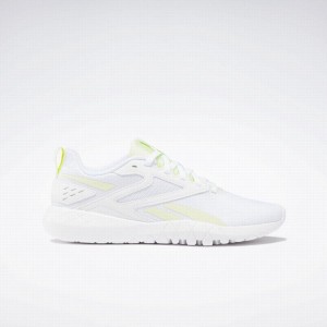 Reebok Flexagon Energy 4 Women's Training Shoes White Light Green | UMN9769VZ