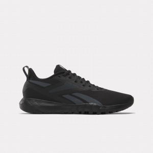 Reebok Flexagon Force 4 Men's Weightlifting Shoes Black Grey | OOQ5624KJ