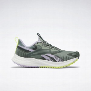 Reebok Floatride Energy 4 Adventure Women's Walking Shoes Green Purple | JDH3419QD