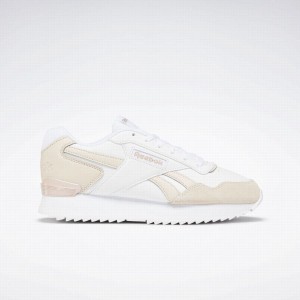Reebok Glide Ripple Clip Women's Lifestyle Shoes White Beige | MVT9370EH