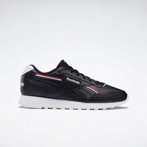 Reebok Glide Vegan Women's Lifestyle Shoes Black White Red | YXD1614SJ