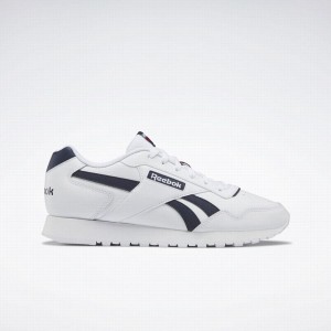 Reebok Glide Women's Lifestyle Shoes White Navy Red | OKI3695BD