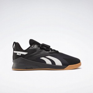 Reebok Lifter Pr Iii Men's Running Shoes Black Grey White | IWI10093PY