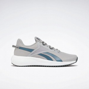Reebok Lite Plus 3 Men's Running Shoes Grey Blue White | YKJ3293SG