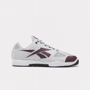 Reebok Nano 2 Women's Training Shoes Grey Burgundy Black | JLP7569MB