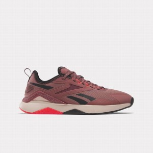Reebok Nanoflex Adventure Tr 2 Women's Training Shoes Rose Black Pink | RUW9446SI