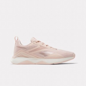 Reebok Nanoflex Trainer 2.0 Women's Training Shoes Pink White | QSW8770YM