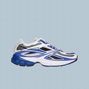 Reebok Premier Road Modern Men's Running Shoes Deep Blue Grey White | HLG6881XD