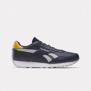 Reebok Rewind Run Men's Running Shoes Navy Gold Grey | SXG4082EW