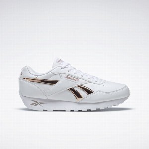 Reebok Rewind Run Women's Running Shoes White Rose Gold | IYC8127BB