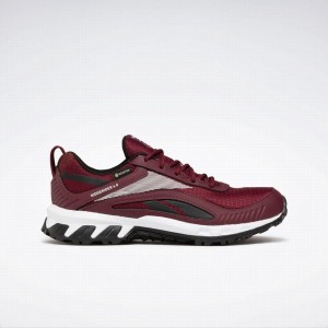 Reebok Ridgerider 6 Gore-tex Women's Walking Shoes Burgundy White Black | ZAD4558TS