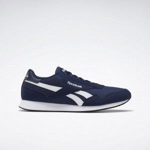 Reebok Royal Classic Jogger 3.0 Women's Lifestyle Shoes Navy White Black | QNA2138VM