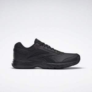 Reebok Work N Cushion 4.0 Men's Walking Shoes Black Grey | AJR1961SP