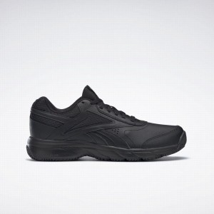 Reebok Work N Cushion 4.0 Women's Walking Shoes Black Grey | ZUN6044NA