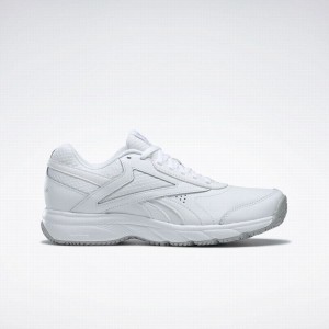 Reebok Work N Cushion 4.0 Women's Walking Shoes White Grey | RNK9787ID