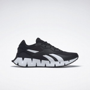 Reebok Zig Dynamica 4 Men's Running Shoes Black White | AAU9450IU