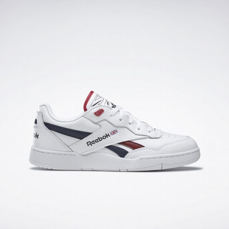 Reebok BB 4000 Ii Women\'s Basketball Shoes White Navy Red | TNF3894XA