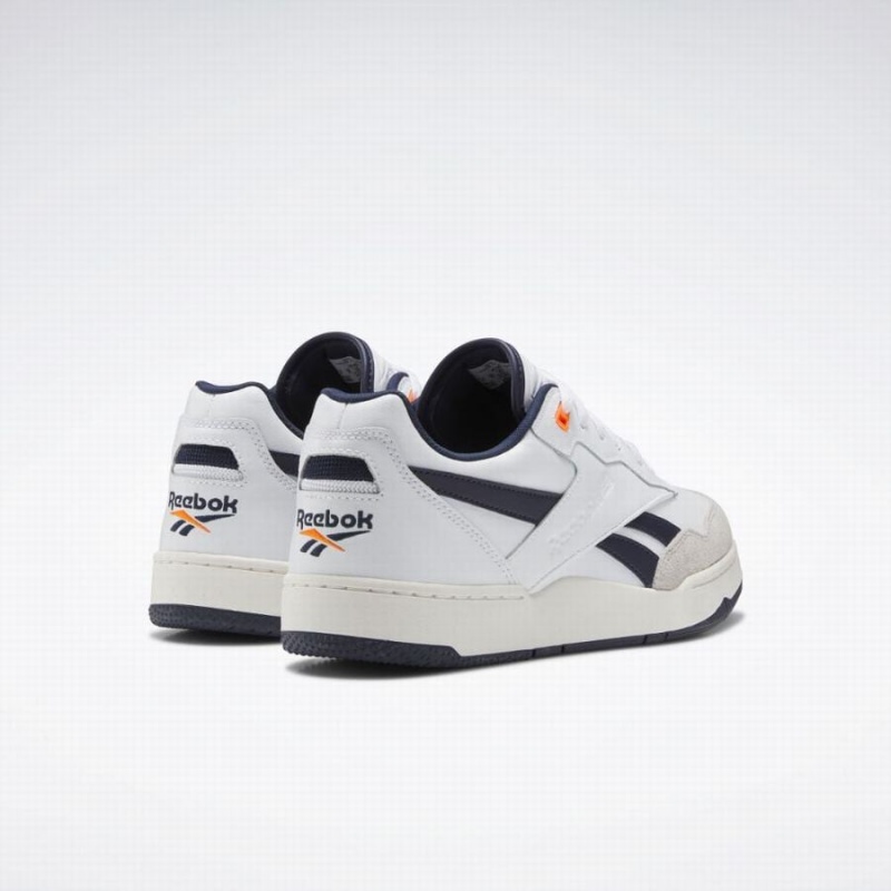 Reebok BB 4000 Ii Women's Basketball Shoes White Navy | UKE377AC
