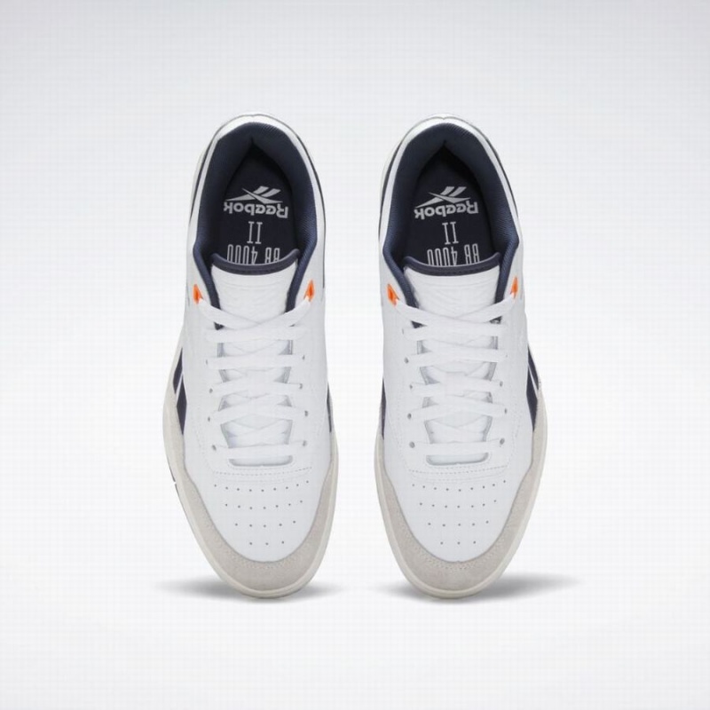 Reebok BB 4000 Ii Women's Basketball Shoes White Navy | UKE377AC