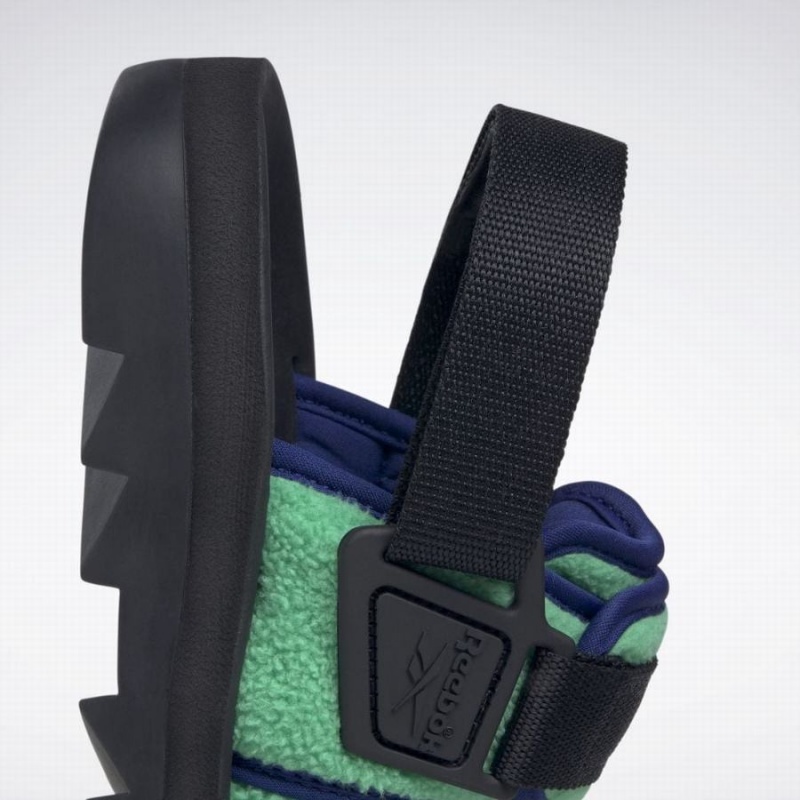 Reebok Beatnik Women's Lifestyle Shoes Green Deep Blue Black | HEL4822EU