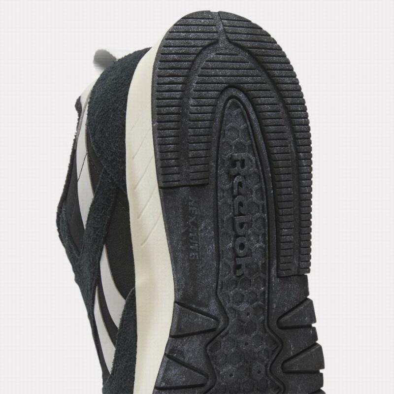 Reebok Cl Leather Hexalite Men's Shoes Black White | GHL120XT
