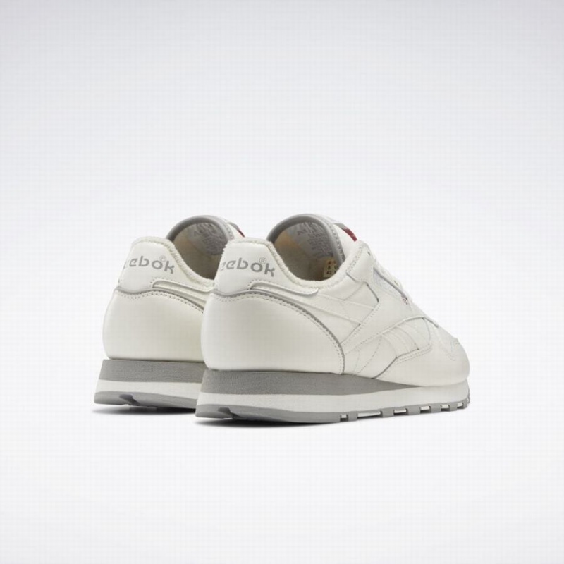 Reebok Classic Leather 1983 Vintage Women's Shoes White Red | RVZ295VS