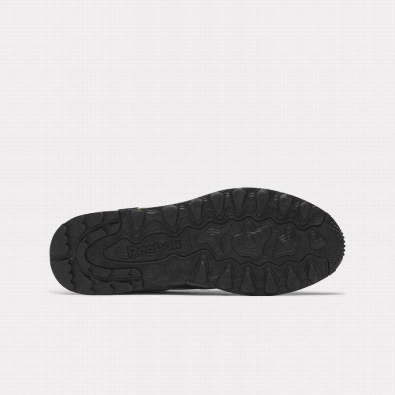 Reebok Classic Leather Men's Shoes Grey Black | RNT5391QC