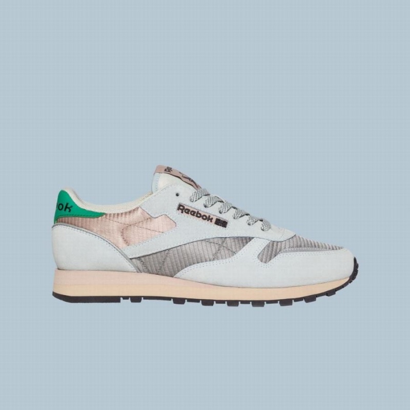 Reebok Classic Leather Retro Men\'s Shoes White Brown Green | ONA5222SQ