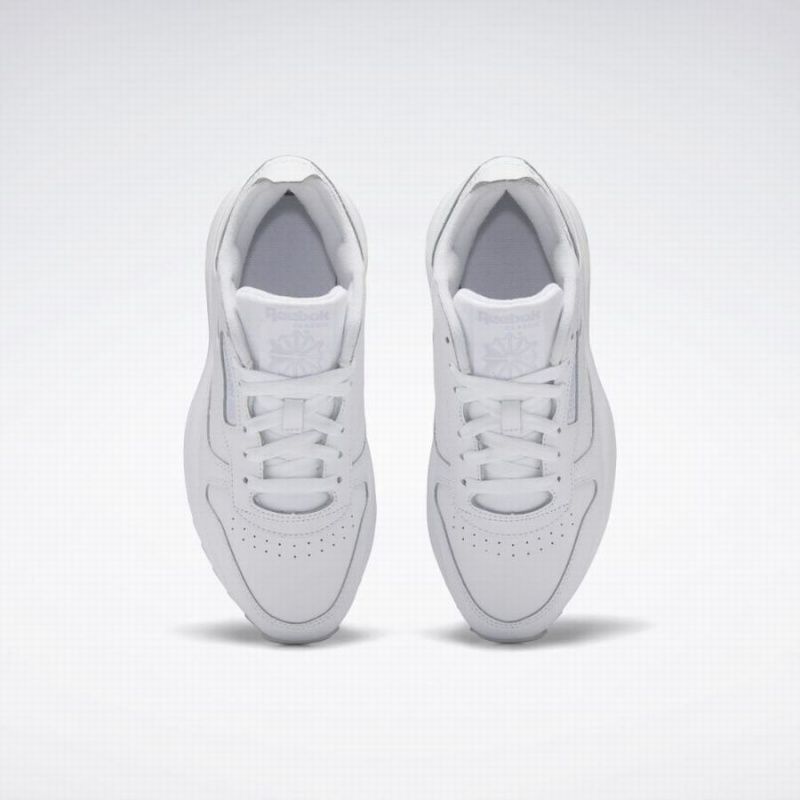 Reebok Classic Leather Sp Extra Women's Shoes White Light Grey Purple | NNK1744JJ