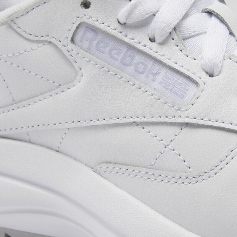 Reebok Classic Leather Sp Extra Women's Shoes White Light Grey Purple | NNK1744JJ
