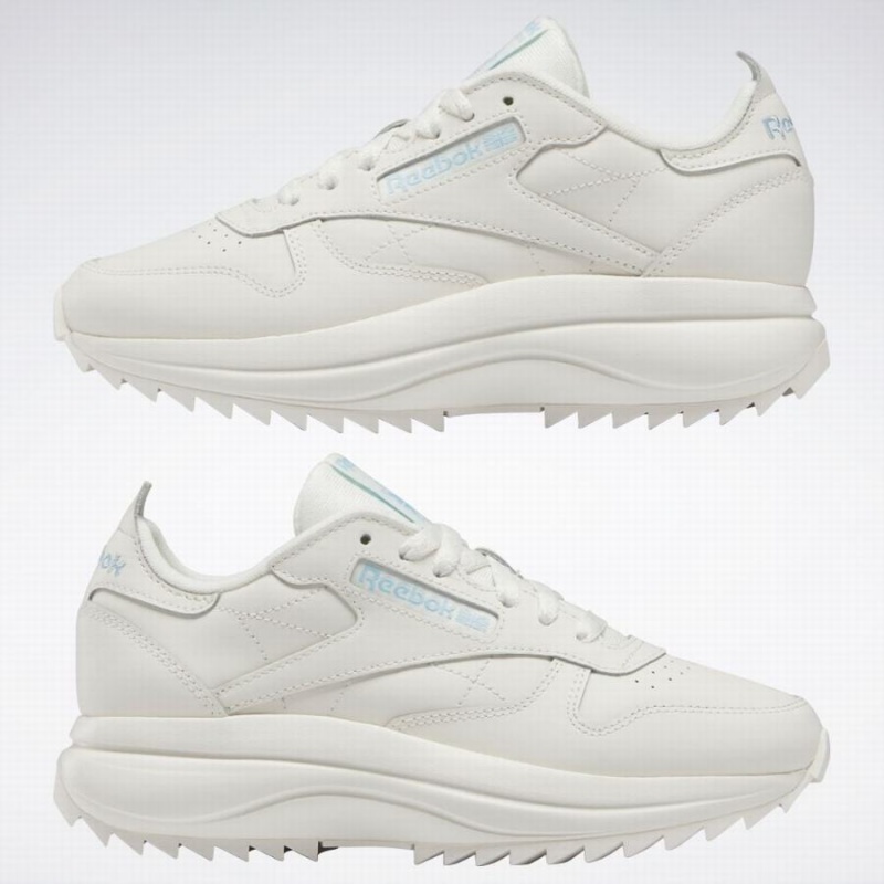 Reebok Classic Leather Sp Extra Women's Shoes White Blue | ADX1722FM