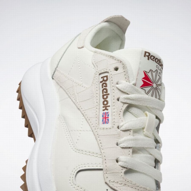 Reebok Classic Leather Sp Extra Women's Shoes White Blue | LYT447DQ