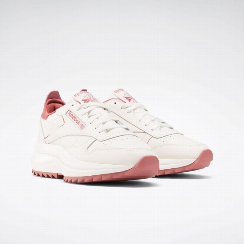 Reebok Classic Leather Sp Extra Women's Shoes White Rose | CUR9280CV