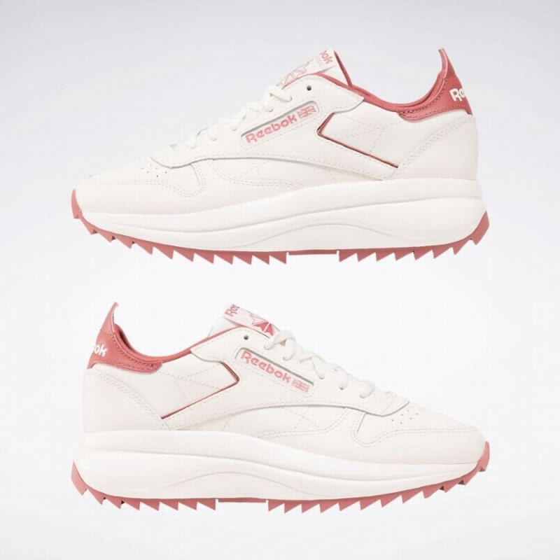 Reebok Classic Leather Sp Extra Women's Shoes White Rose | CUR9280CV