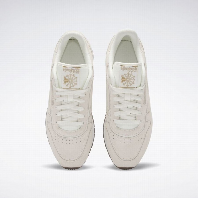 Reebok Classic Leather Women's Shoes White Beige | DHD1837TM