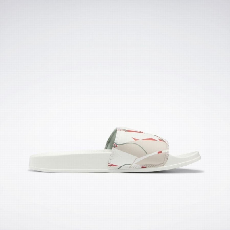 Reebok Classic Men's Slides White Green | HQQ8694CQ