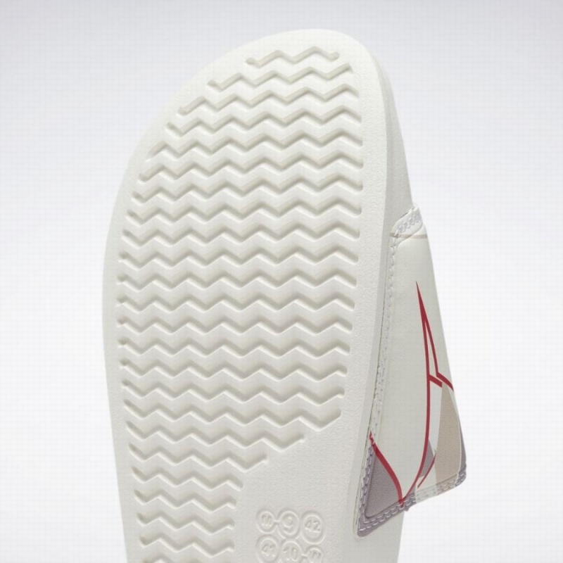 Reebok Classic Men's Slides White Green | HQQ8694CQ
