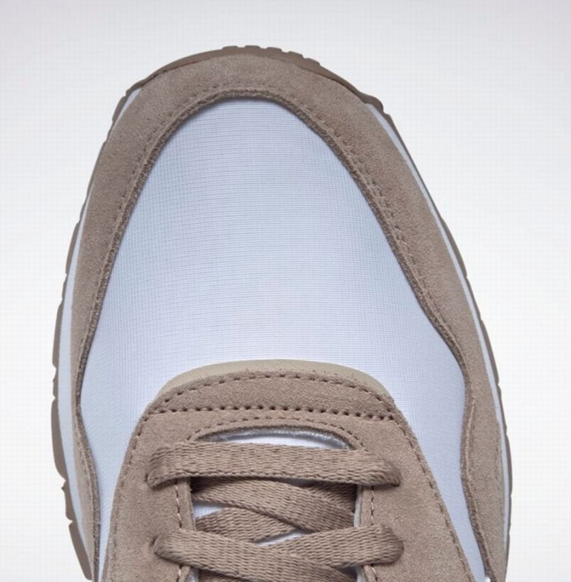 Reebok Classic Nylon Men's Shoes White Beige Grey Brown | IWT6480IU