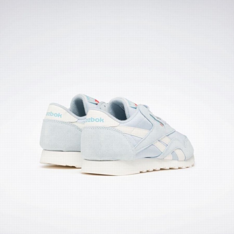 Reebok Classic Nylon Women's Shoes Blue White | XCA7763XE